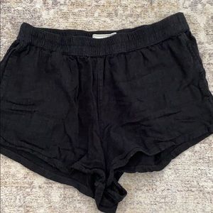 Black Linen Shorts🖤